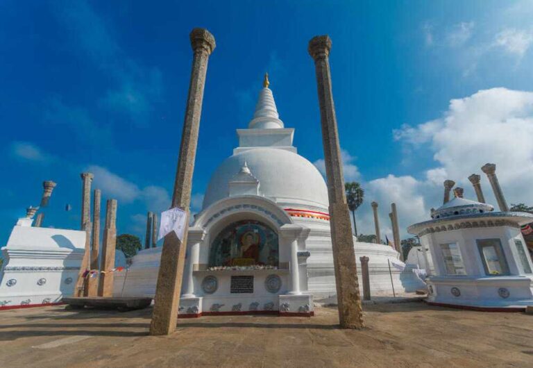 Dagoba of Thuparama in Anuradhapura